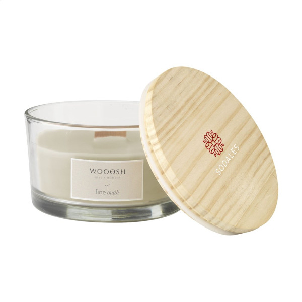 Wooosh Flame Scented Candle Fine Oudh